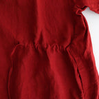 Olivier Linen Dress #D.red [A232251TD725]
