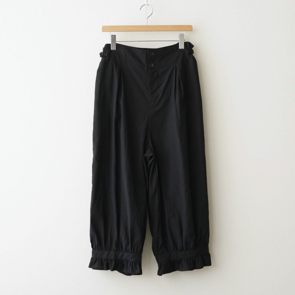 此処にある：ズロースパンツ #black [13261-03113]