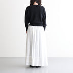 French Pure Linen クルーネックカーディガン #001 クロ [UT262KN001]