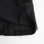 輝かしい影 Stand collar blouse #black [TLF-226-SH001-em]