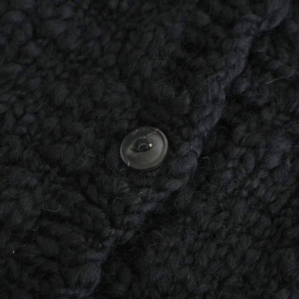 夜を紡ぐ Knitted cardigan #black [TLF-126-hkn003]