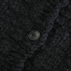 夜を紡ぐ Knitted cardigan #black [TLF-126-hkn003]
