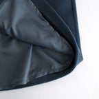 うつくしい沈黙 Collarless long coat #blue gray [TLF-126-co002-FW]