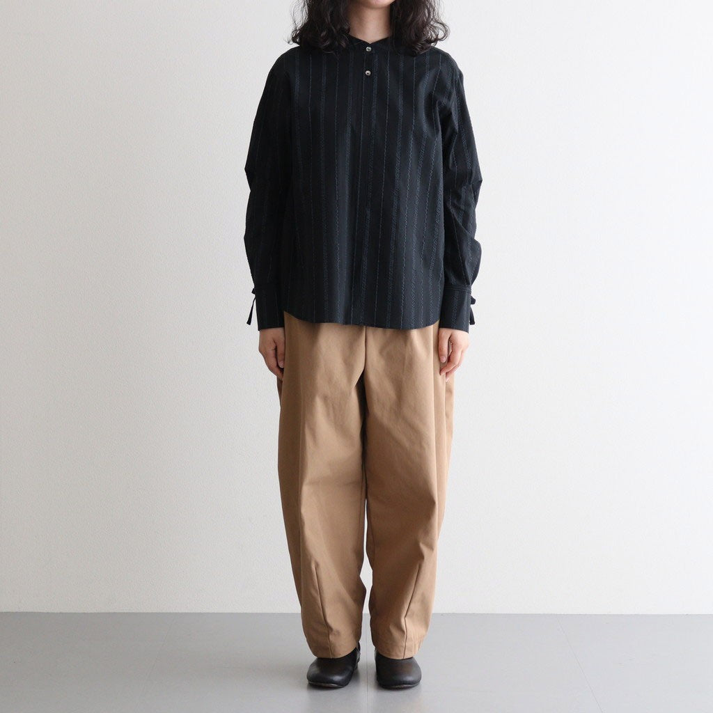 white waffle shirt #black [1556-001]
