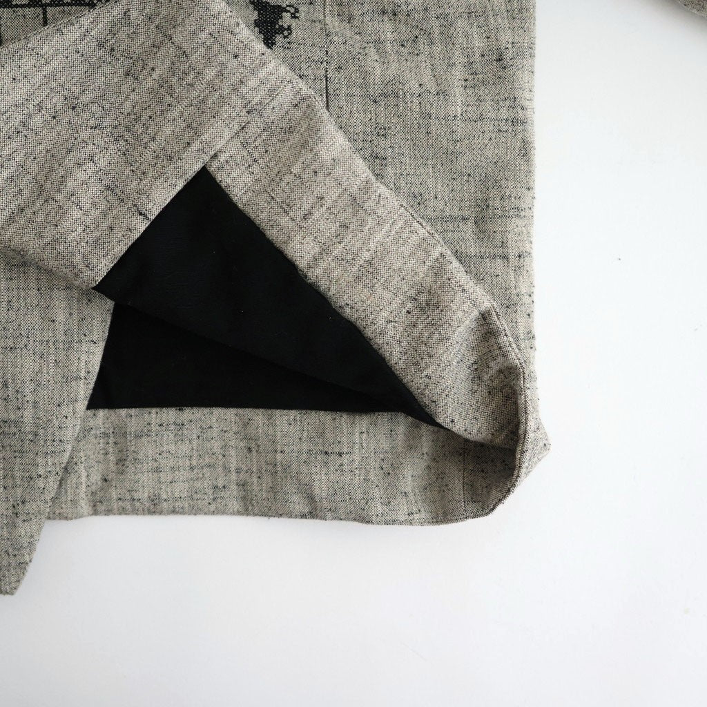 Memories quilt blouson #Light Grey [262204]