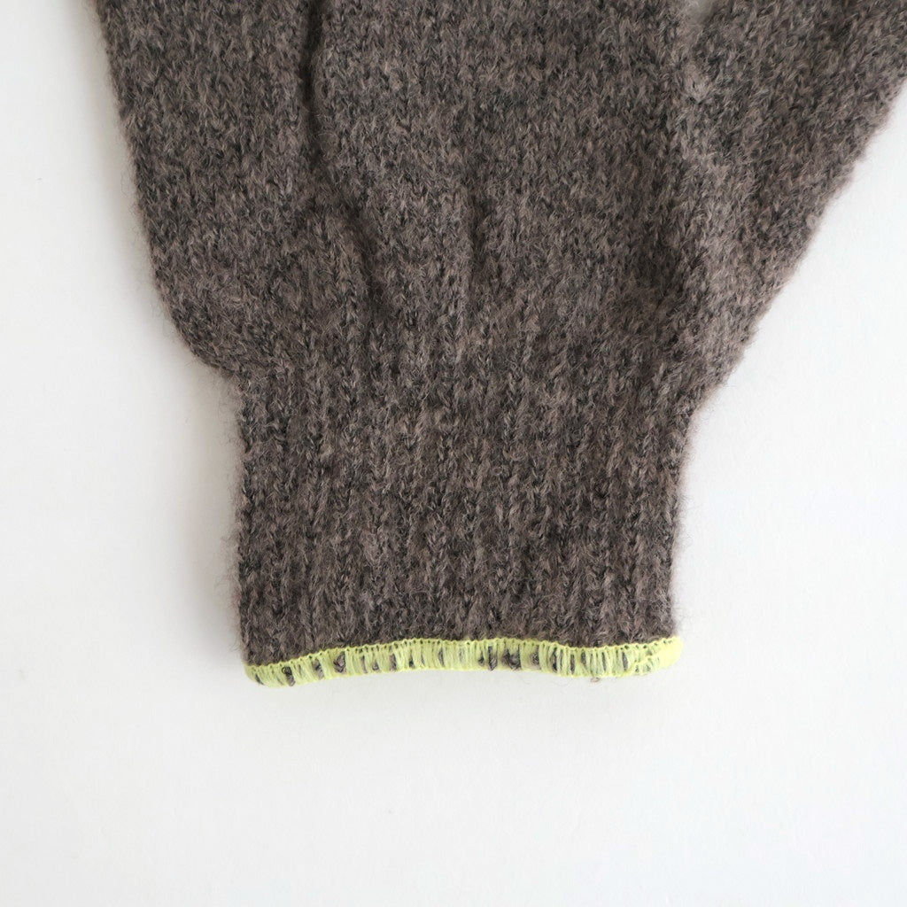 FINGERLESS GUNTE #DK-BEIGE/LEMON [TMB-GNT2]