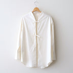 拡がる詩 Back open shirt #ecru [TLF-126-sh006-wcs]