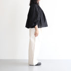 GARMENT DYE LAWN GATHER SMOCK #Black [no.7520]