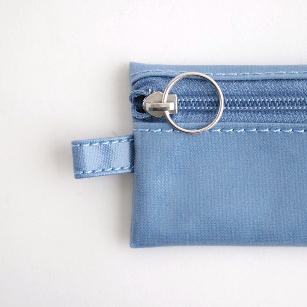 FLAT POUCH MINI #CELESTE-BLUE [TMB-2352A]