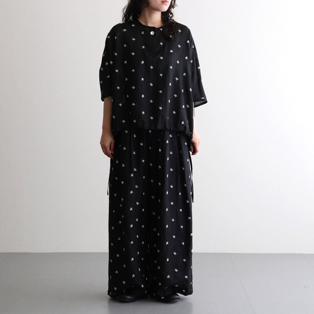 henley T-shirt pullover #ototsubu BK [KJ507SS45]