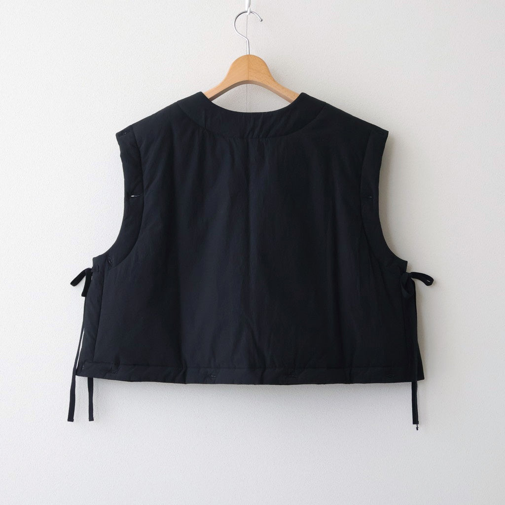 昼想夜夢：Quilted coat #black [13251-17101]