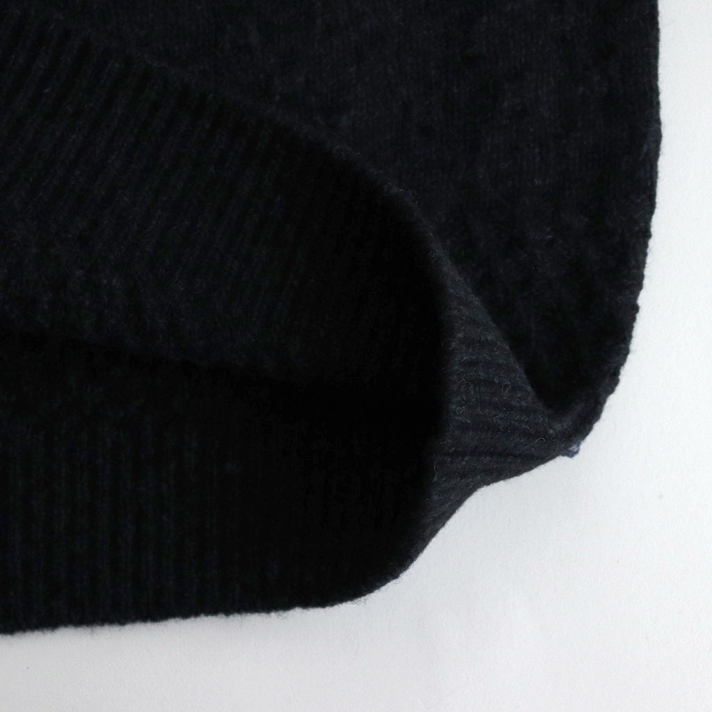 Sankayo ​​cable knit P/O #Navy [242805]