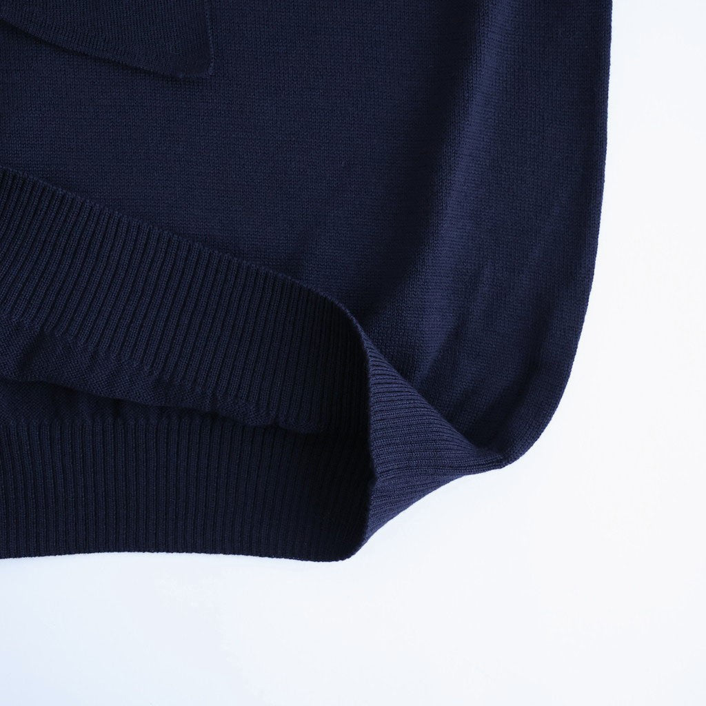 Okunensha scarf Knit #Navy [262805]