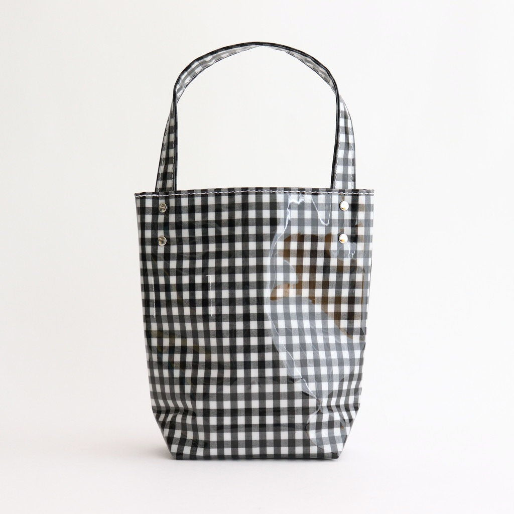 BAGUETTE TOTE MINI #GINGHAM BLACK [TMB-2381H]