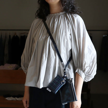 FLAT POUCH SMALL #NAVY [TMB-2310N]