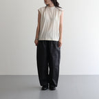 DROP CANDY BUTTON NO SLEEVE T #Natural [no.8194]