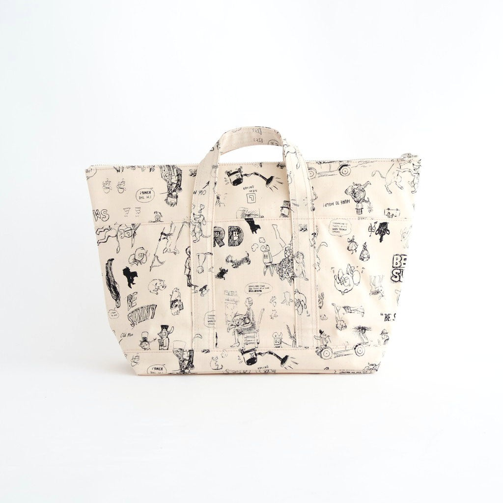 GRAFFITI TOTE BAG #Natural [no.7950]