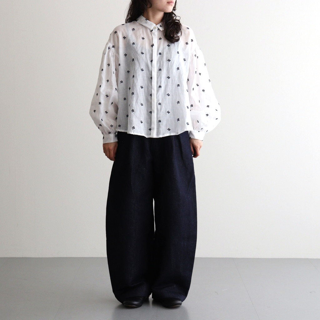 shirt blouse #ototsubu WH [KJ507SS46]