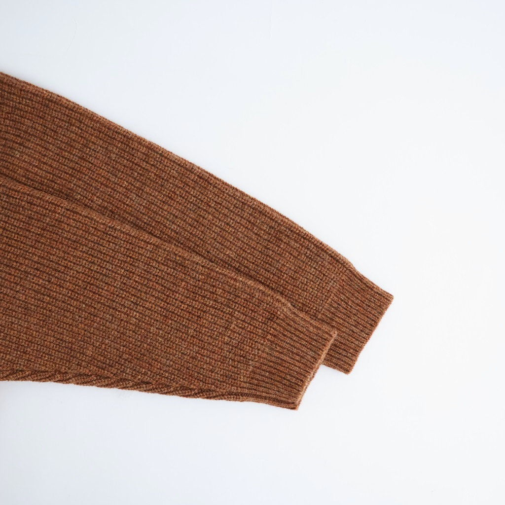 Okunensha cardigan #Brick [262803]