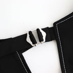 woolly like stitch dress #black [1559-003]