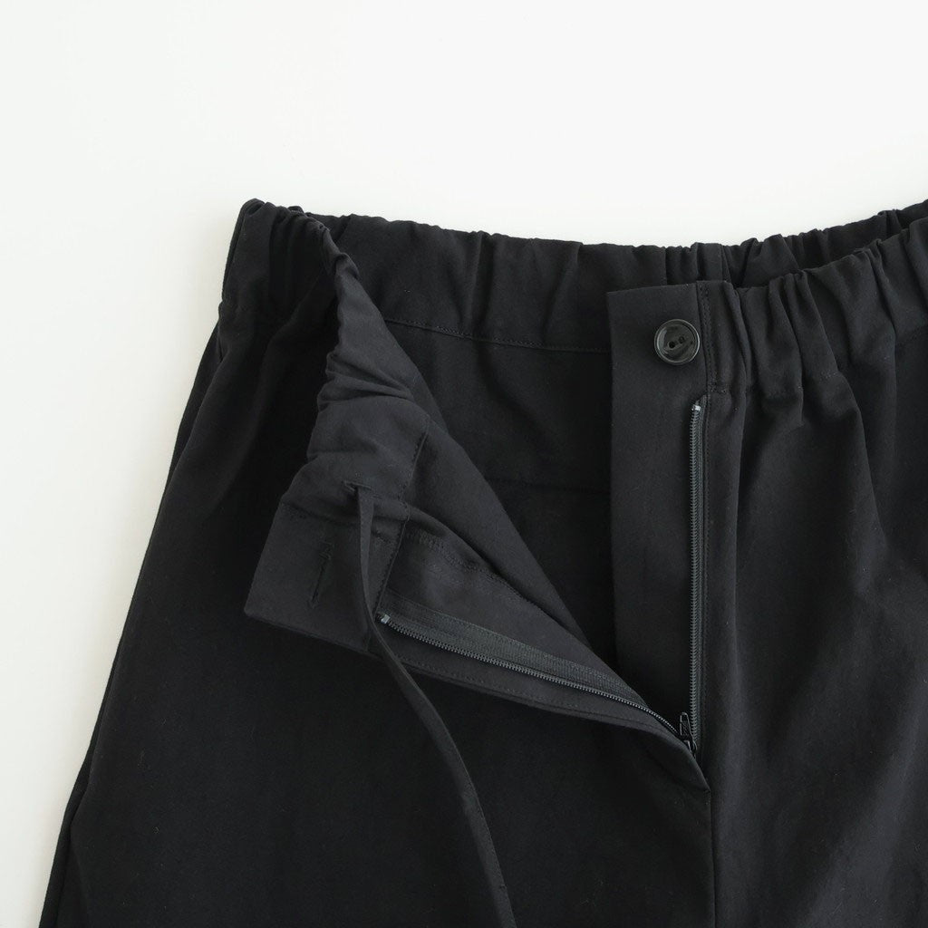 Chambon Cotton Pants #BK [A232261PP861]