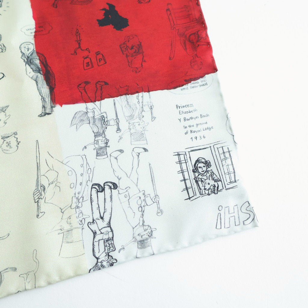 MOSAIC GRAFFITI SCARF #Multi [no.7966]