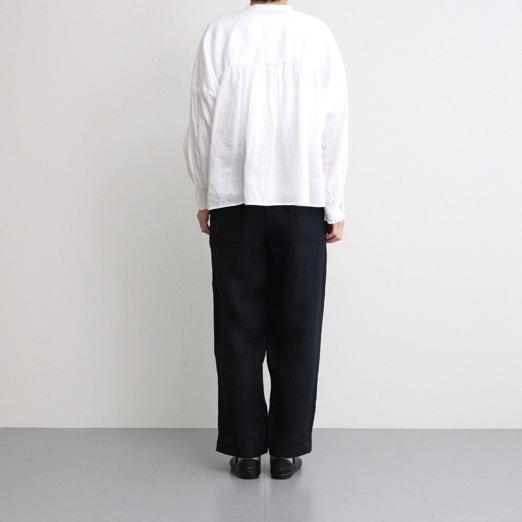 French linen shirring BL #off [UT241BL045]