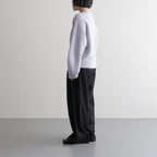 stretch superkid mohair crew-neck P/O #ice blue [WVFL-UW114]