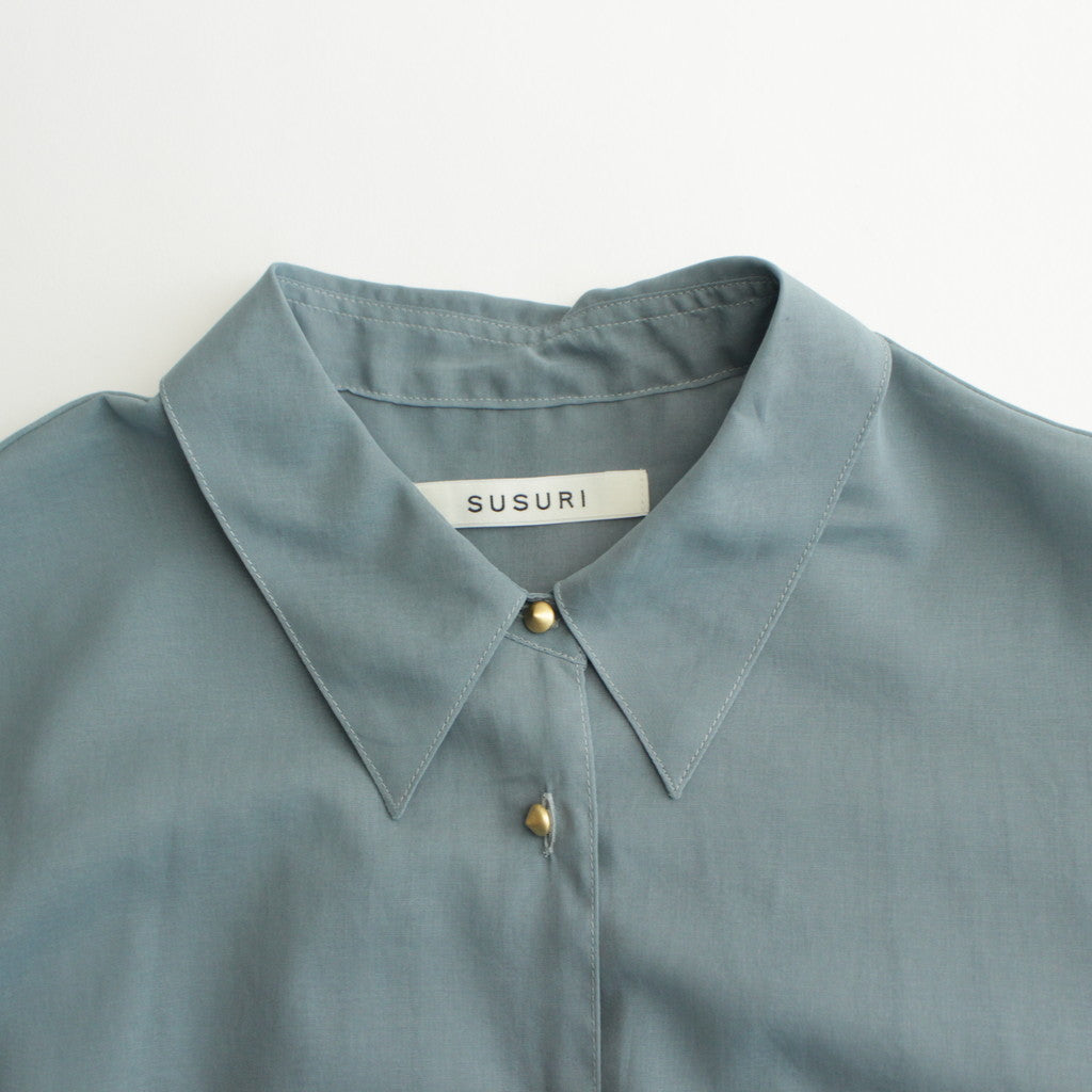Bouche Blouse #greenish blue [24-404]
