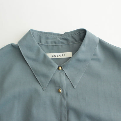 Bouche Blouse #greenish blue [24-404]