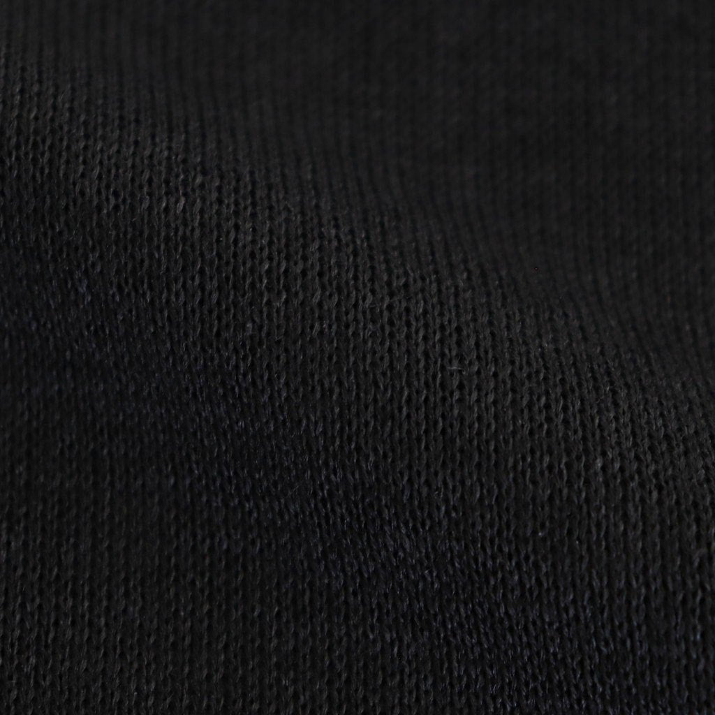Jenner Linen Knit Crew #Black [A232251TK765]