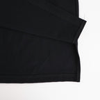 アメリカンコットン天竺 ボリュームスリーブPO #001 クロ [US260CT013]