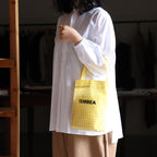 BAGUETTE TOTE MINI #GINGHAM YELLOW [TMB-2381H]