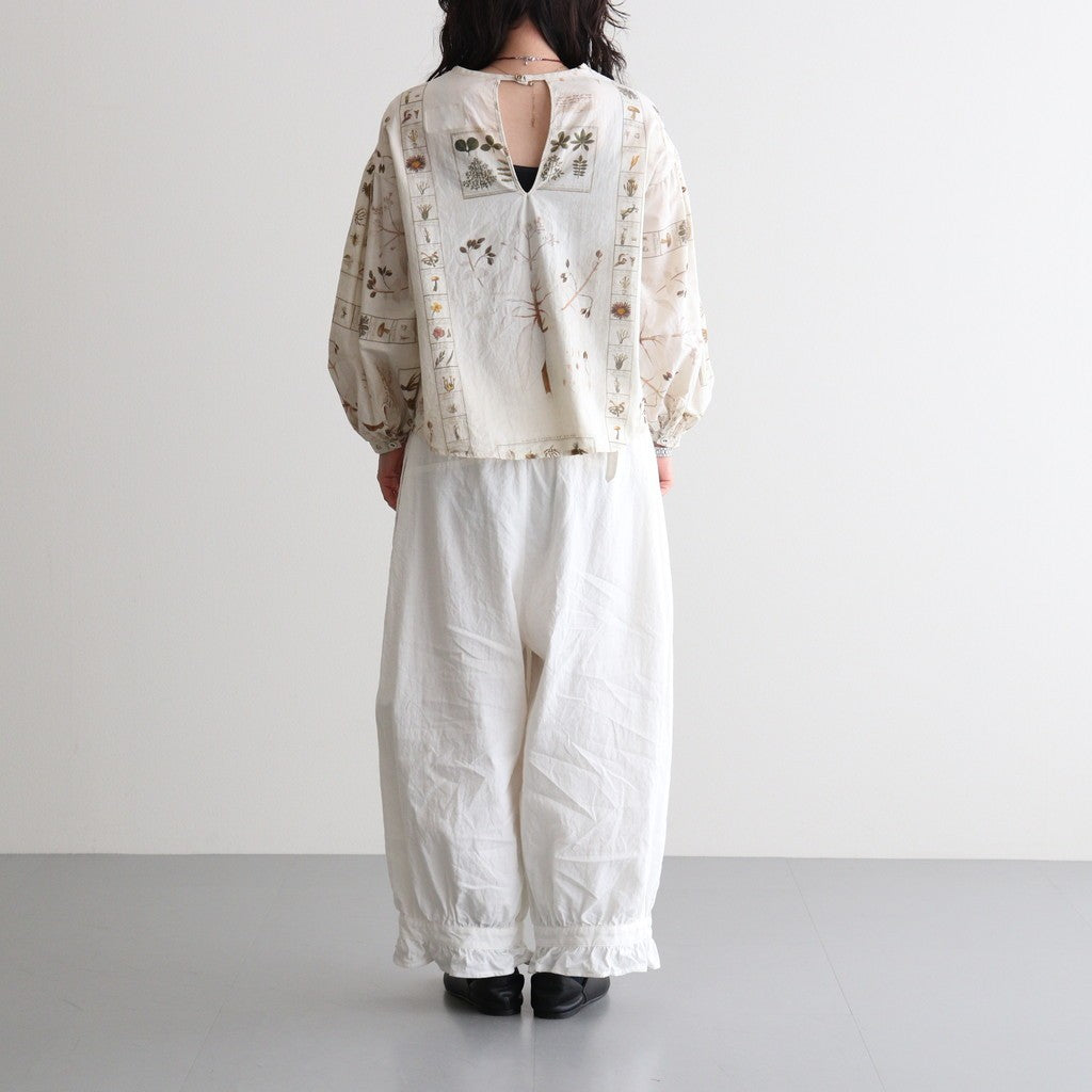 此処にある：ズロースパンツ #off white [13261-03113]