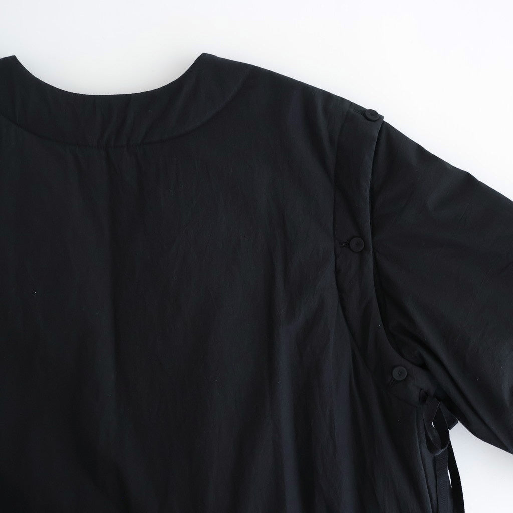 昼想夜夢：Quilted coat #black [13251-17101]