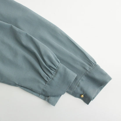 Bouche Blouse #greenish blue [24-404]