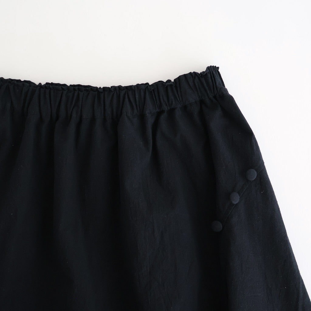 拡がる詩 Flare skirt #black [TLF-126-sk001-wcs]