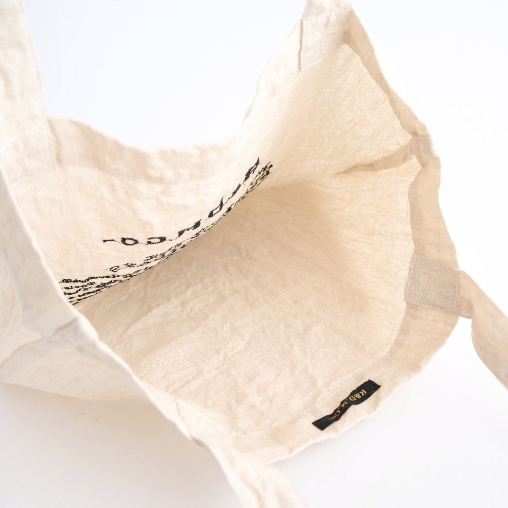 GOOD OLD DAYS CROSS STITCH BAG #Amtique White × Black [no.8006]