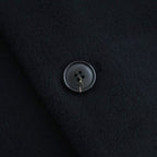 うつくしい沈黙 Collarless long coat #black [TLF-126-co002-FW]