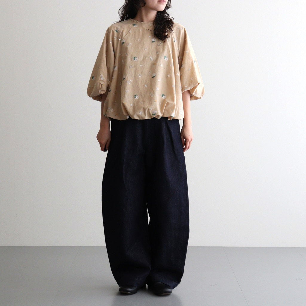 balloon sleeve pullover #komorebi BG [KJ507SS43]