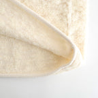 random wool & woolen cotton high-neck P/O #off white [WVFL-UW121]