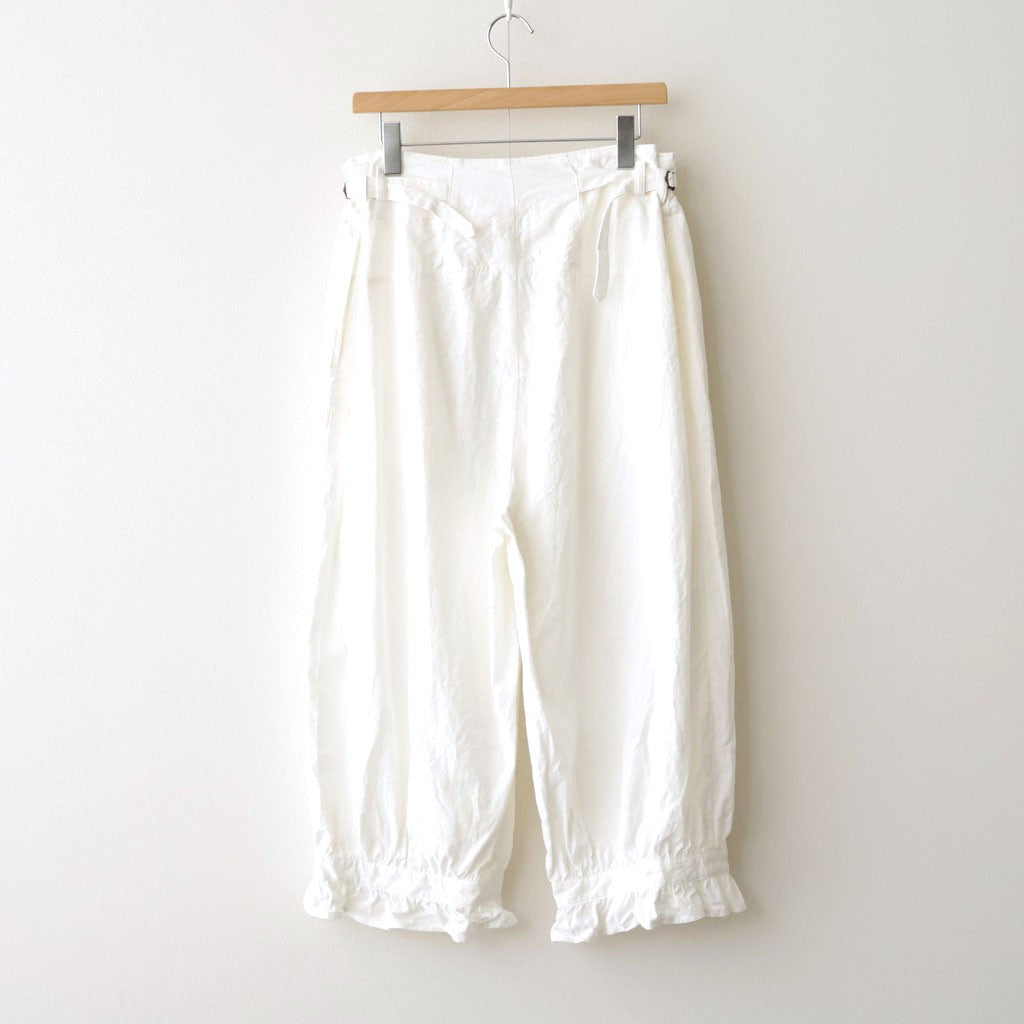 此処にある：ズロースパンツ #off white [13261-03113]