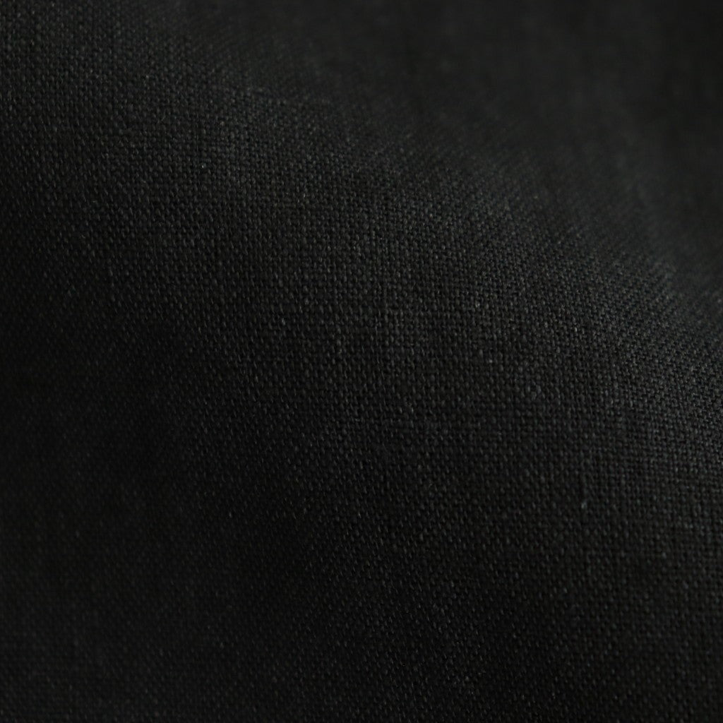 DENSELY LINEN GATHER DRESS #Black [no.7310]