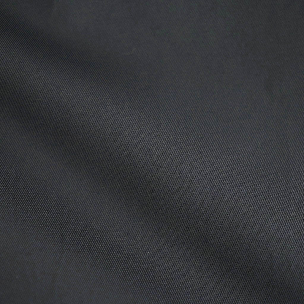 WEST POINT 2TUCK TAPERED EASY PANTS #9800 CHARCOAL.GREY [GNMDS2501WP]