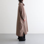 コットンキュプラリネン ガウンOP #021 モカ [TS260OP069]