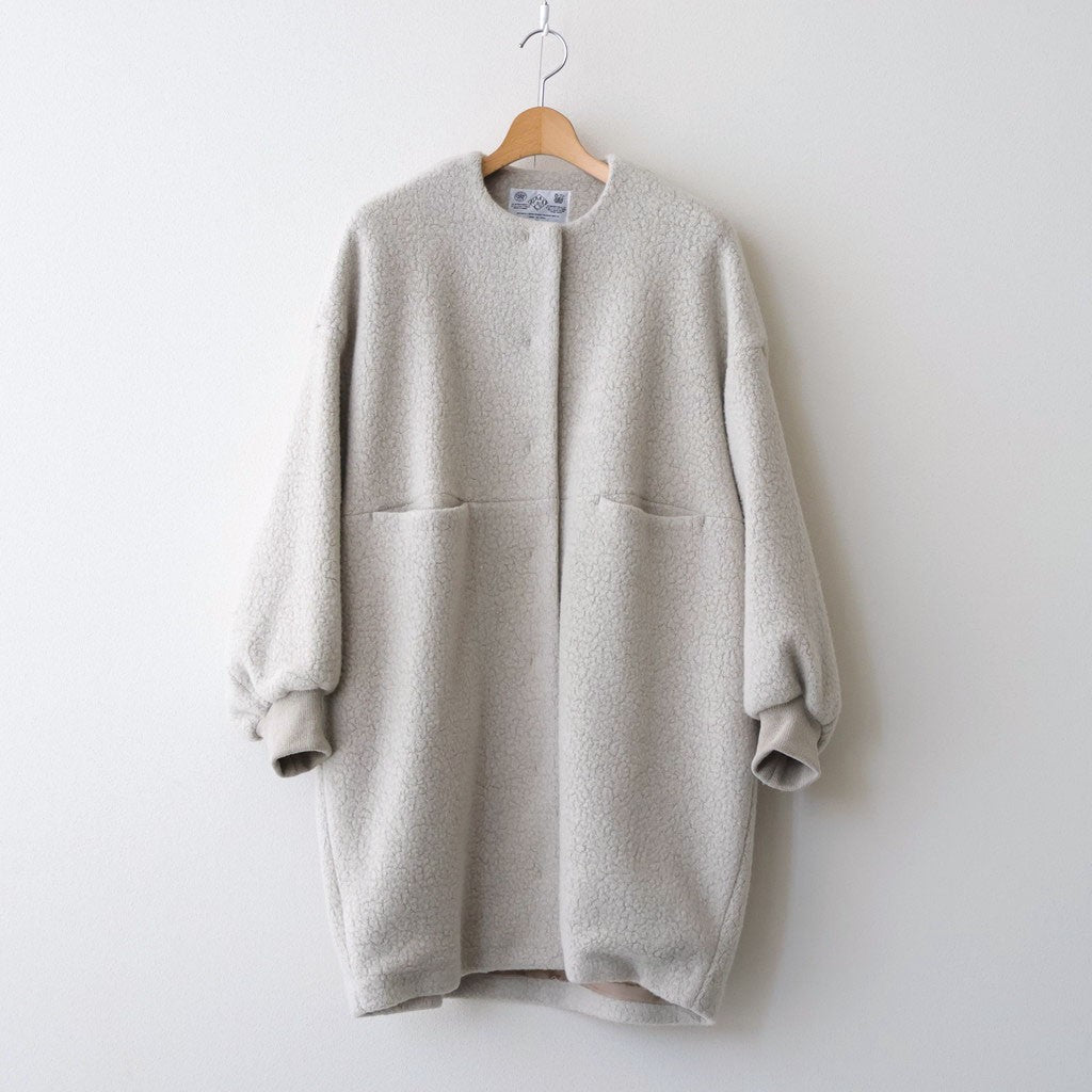 SHEEP BOA SEAM POCKET COAT #Greige [no.7864]