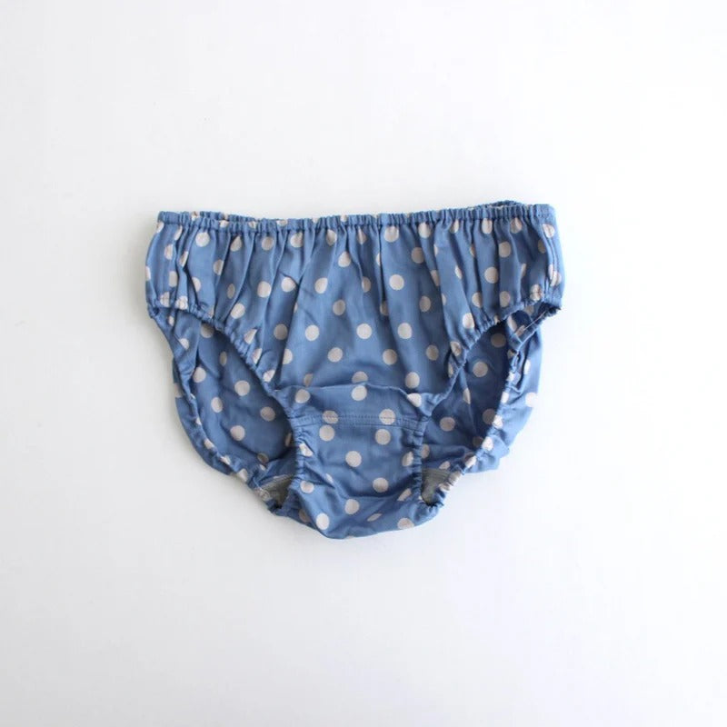 BRA & PANTS #NO.16 BLUE × GREY