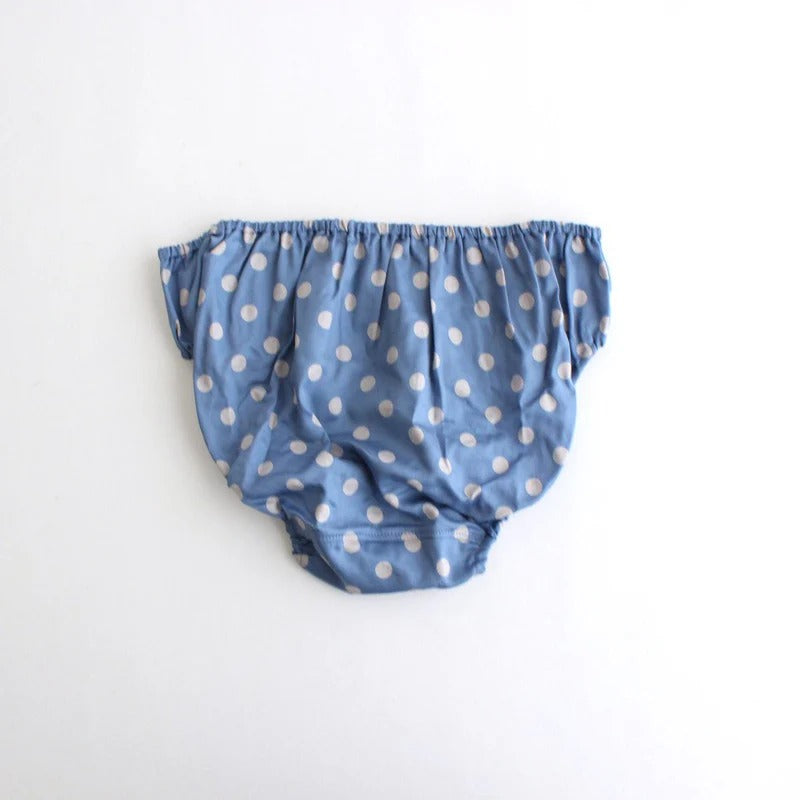 BRA & PANTS #NO.16 BLUE × GREY