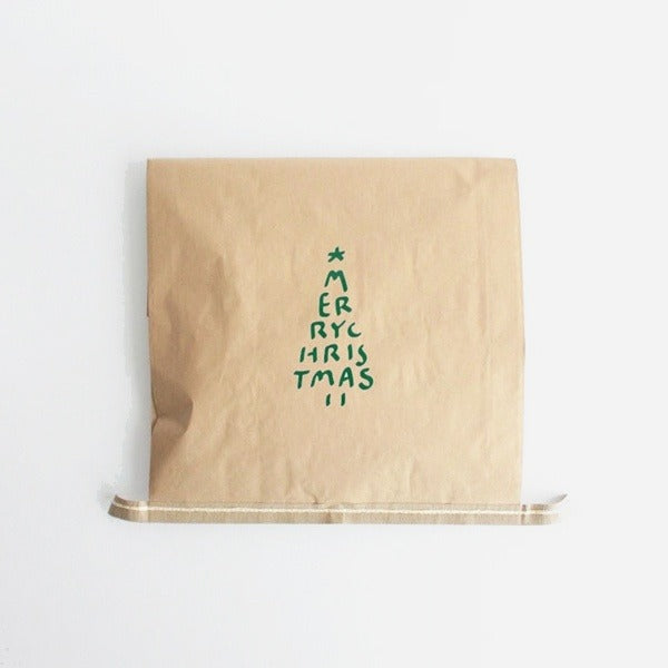 包装 - 水泥袋 - 圣诞快乐 ※贴纸颜色由您决定※
