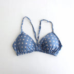BRA & PANTS #NO.16 BLUE × GREY